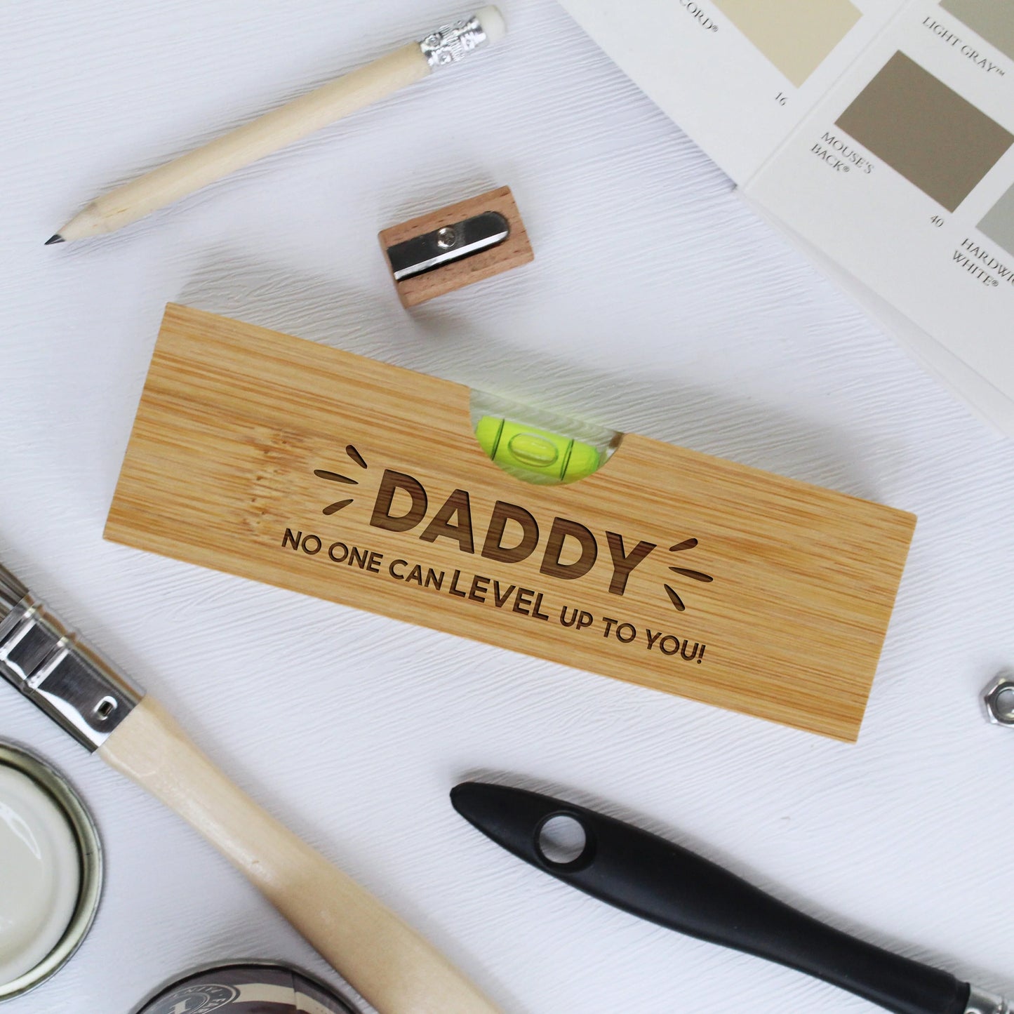 HenryCustoms Personalized Custom Wooden Spirit Level Bottle Opener