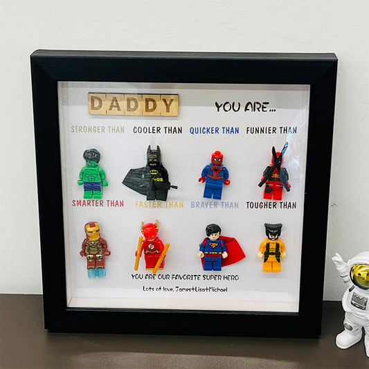 HenryCustoms 🔥Personalized Superhero 3D Frame