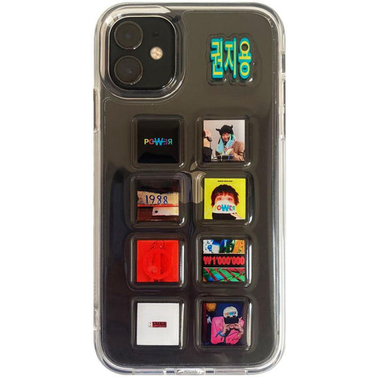 HenryCustoms Album pattern mobile phone case