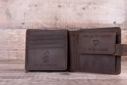 HenryCustoms Custom Handwritten Engraved Wallet