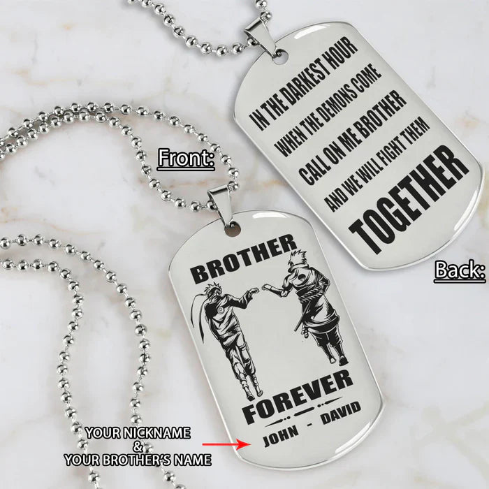 HenryCustoms 🔥Spartan Custom Engraved Black Dog Tags