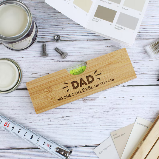 HenryCustoms Personalized Custom Wooden Spirit Level Bottle Opener