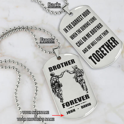 HenryCustoms 🔥Spartan Custom Engraved Black Dog Tags