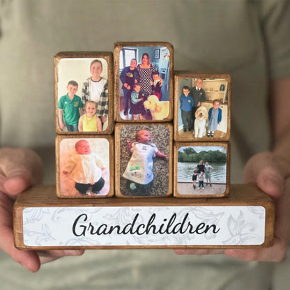 HenryCustoms Stacking Photo Blocks Set - Photo Gift