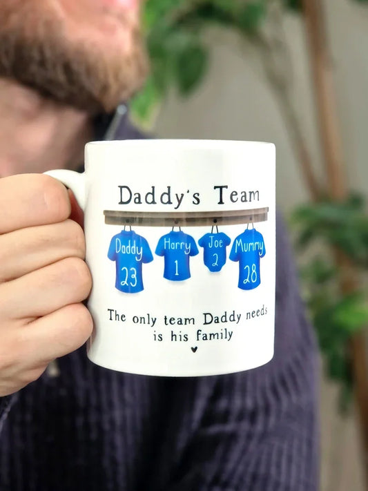 HenryCustoms dads football team mug